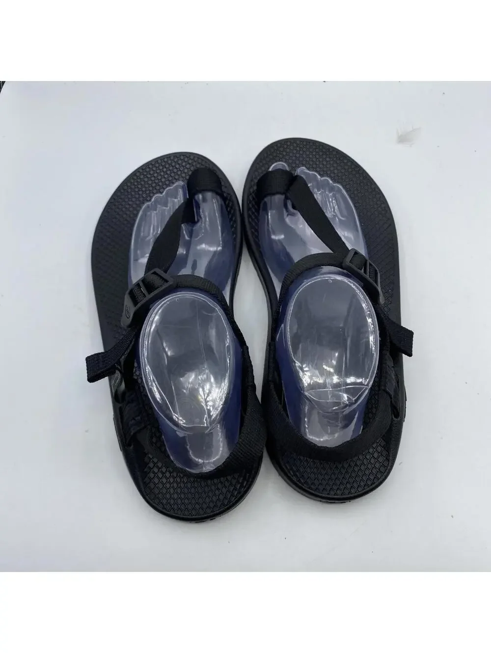 Chaco Classic Sandals Men Size 9 Black Adjustable Strap Outdoor Sport JCH108321